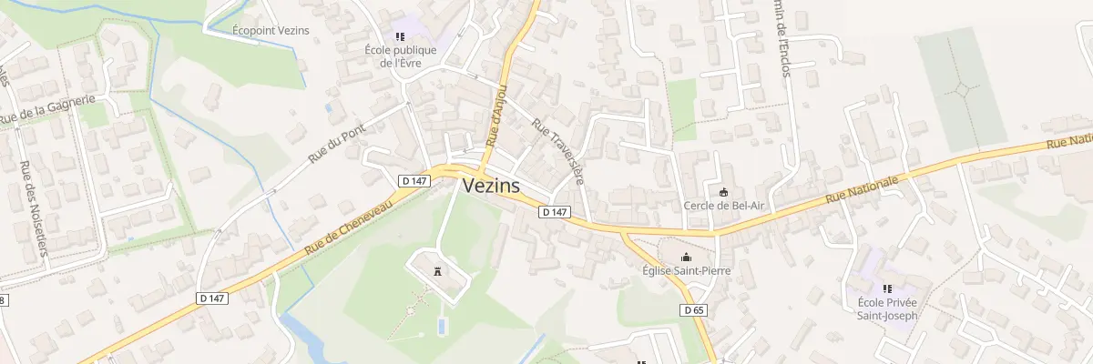 Plan du 6 Pl du Gen de Gaulle à Vezins