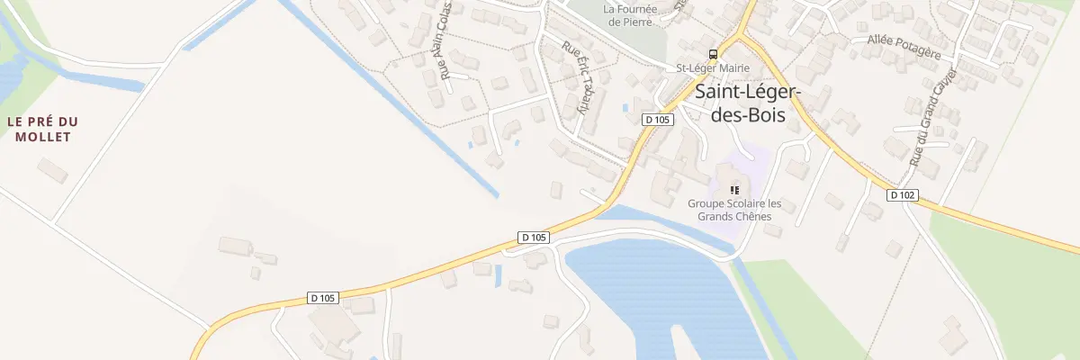 Plan du 5205 Le Pre des Planches à Saint-Léger-de-Linières