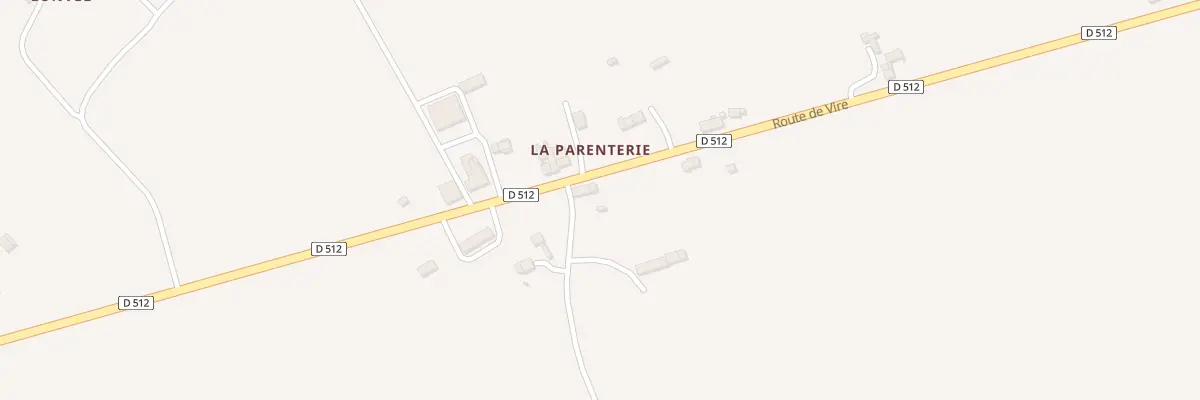 Plan du 15 Rte de Vire - Vassy à Valdallière