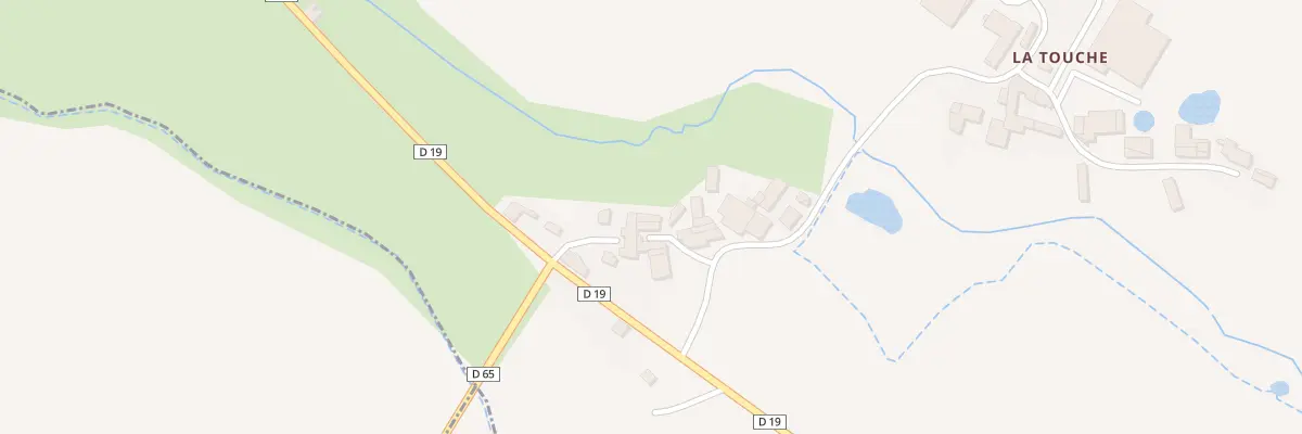 Plan du 5010 La Retière à Loge-Fougereuse