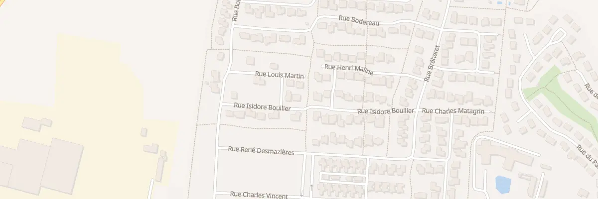 Plan du 18 Rue Isidore Boullier à Bonchamp-lès-Laval