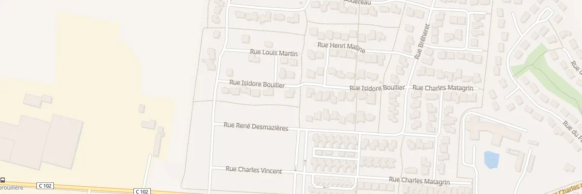 Plan du 19 Rue Isidore Boullier à Bonchamp-lès-Laval