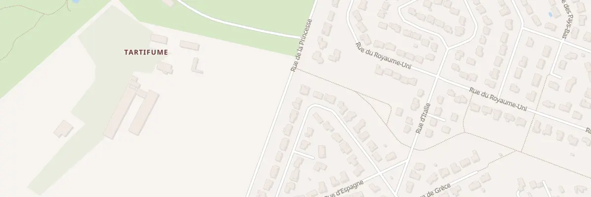 Plan du 20 Rue du Portugal à Pessac