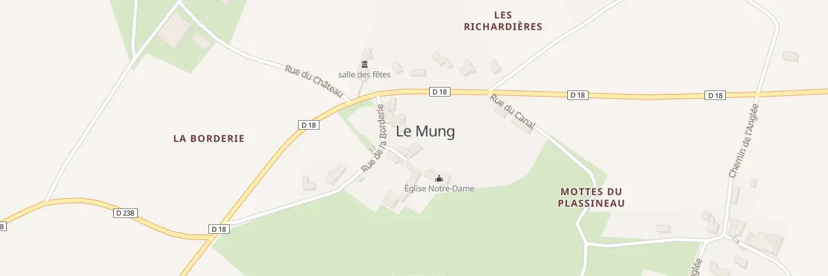 Plan du 3 Imp de l’Eglise au Mung