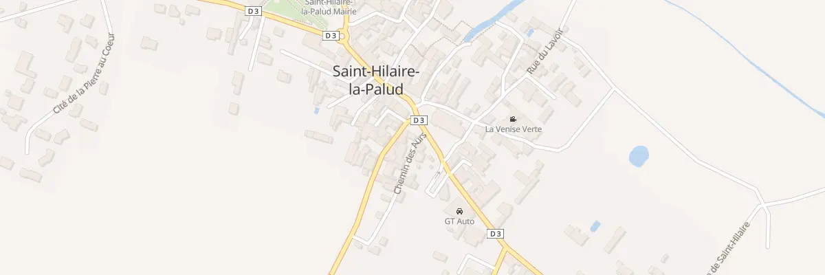 Plan du 2 Che des Aurs à Saint-Hilaire-la-Palud