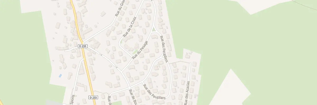 Plan du 24 Rue des Peupliers à Entrammes