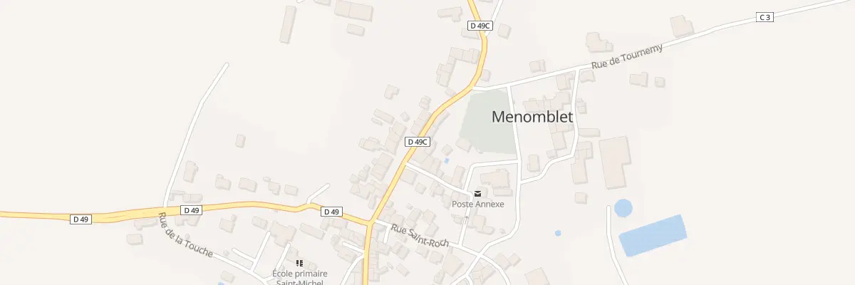Plan du 8 Gr Grande Rue à Menomblet