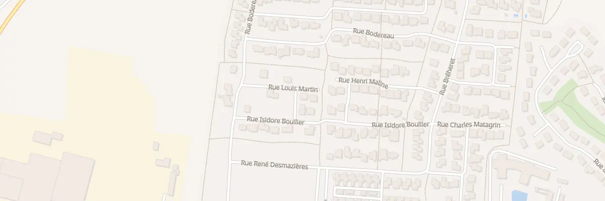 Plan du 3 Rue Louis Martin à Bonchamp-lès-Laval