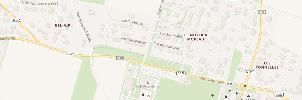 Plan du 11 Rue des Narcisses à Saint-Georges-des-Coteaux