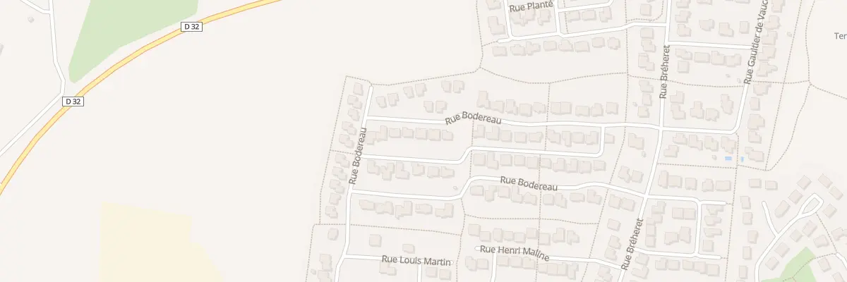 Plan du 27 Rue Bodereau à Bonchamp-lès-Laval