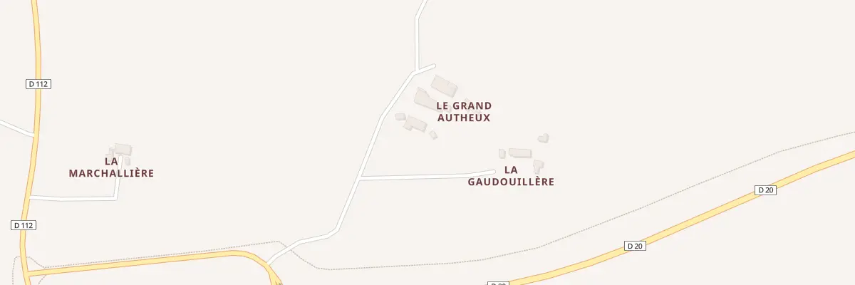 Plan du 2 Le Grand Autheux à La Roche-Neuville
