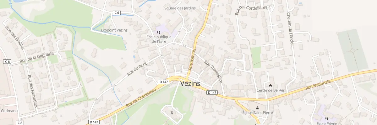 Plan du 1 Rue d’Anjou à Vezins