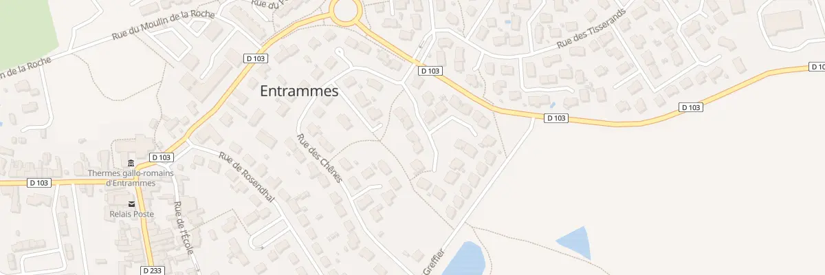 Plan du 5 Rue des Saules à Entrammes