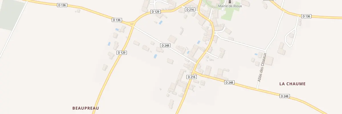 Plan du 32 Rue de Cravans à Rioux