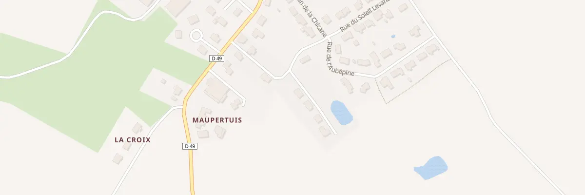 Plan du 10 Rue des Tilleuls à Menomblet