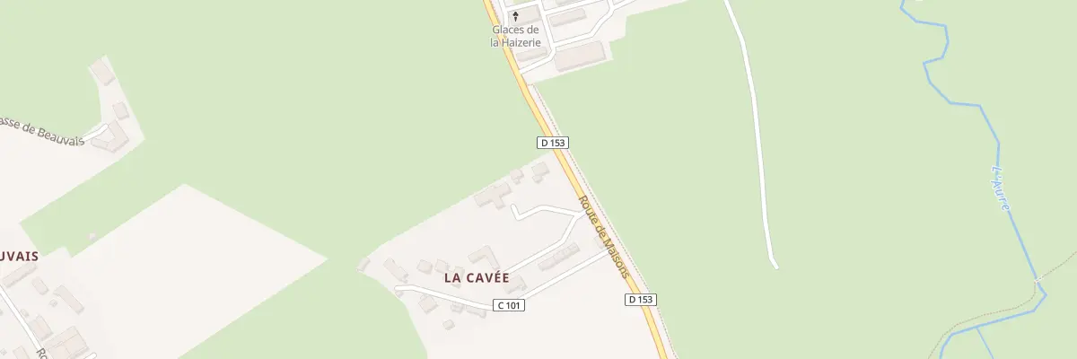 Plan du 5107 Hameau de la Cavée à Vaux-sur-Aure