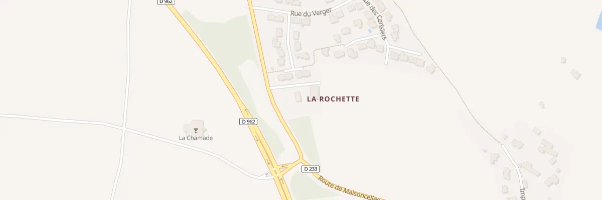 Plan du 293 Rue de l’Anjou à Entrammes