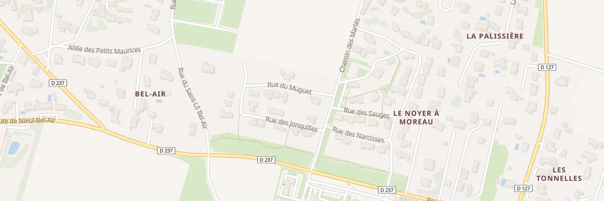 Plan du 3 Rue du Muguet à Saint-Georges-des-Coteaux