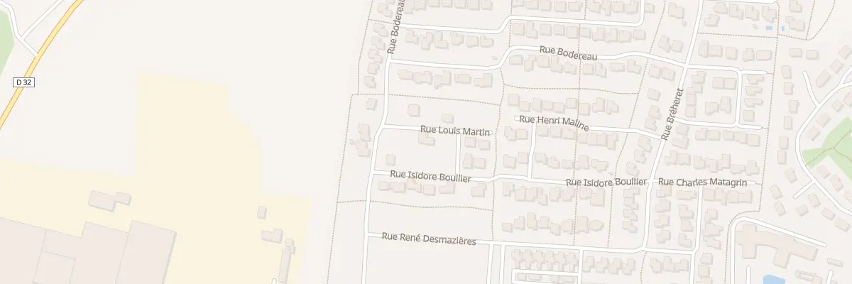 Plan du 7 Rue Louis Martin à Bonchamp-lès-Laval