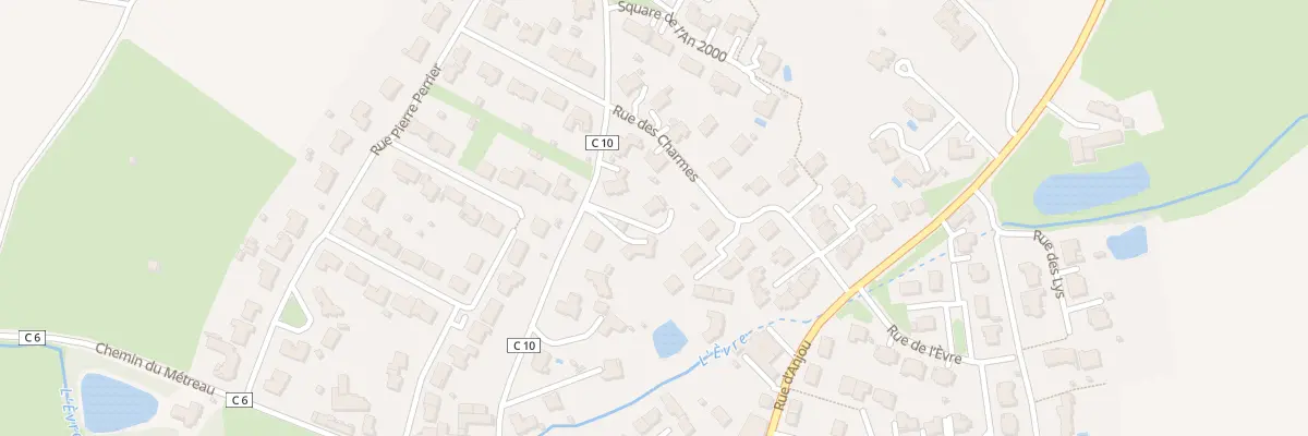 Plan du 12 Rue du Moulin à Vezins