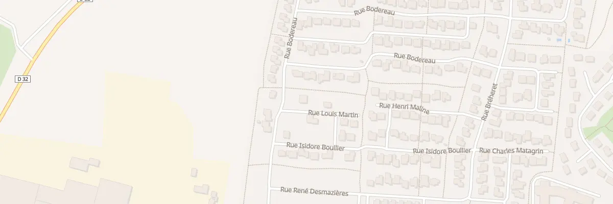 Plan du 10 Rue Louis Martin à Bonchamp-lès-Laval