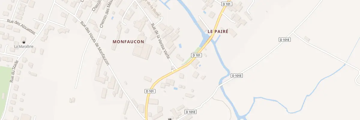 Plan du 2 Rue de la Venise Verte à Saint-Hilaire-la-Palud