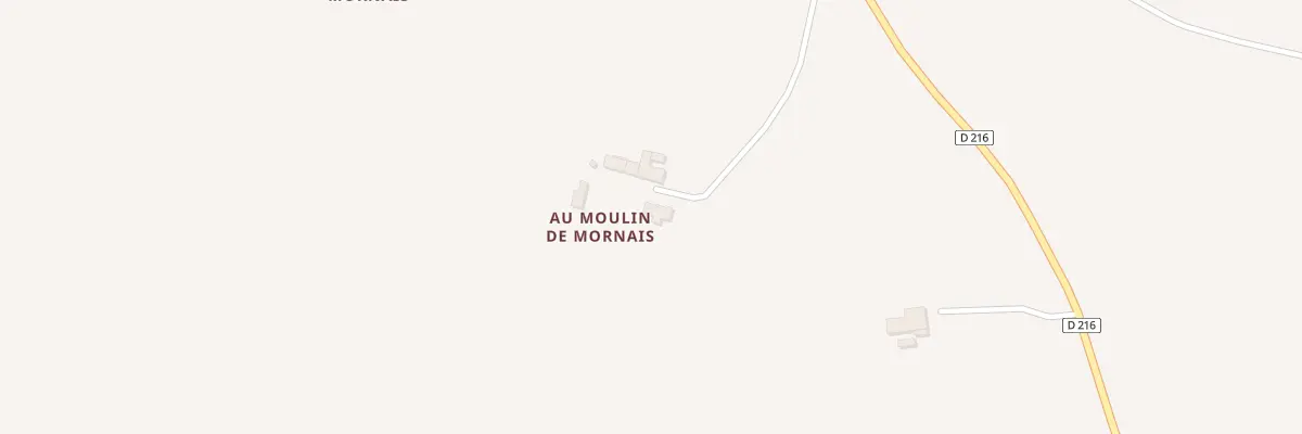 Plan du 37 Che du Mornais à Rioux