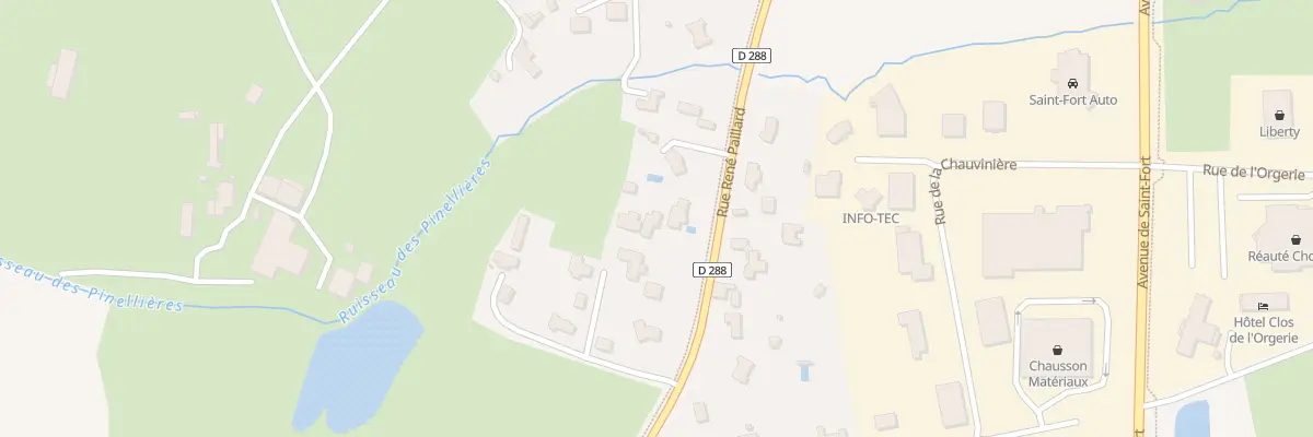 Plan du 25A Rue René Paillard à Château-Gontier-sur-Mayenne