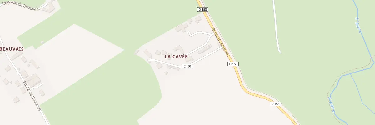 Plan du 79 Hameau de la Cavée à Vaux-sur-Aure