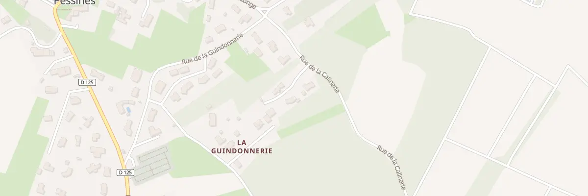 Plan du 9 Rue de la Calinerie à Pessines