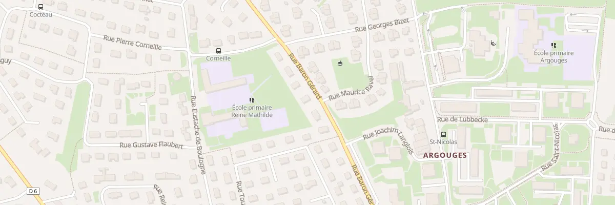 Plan du 29 Rue Baron Gérard à Bayeux