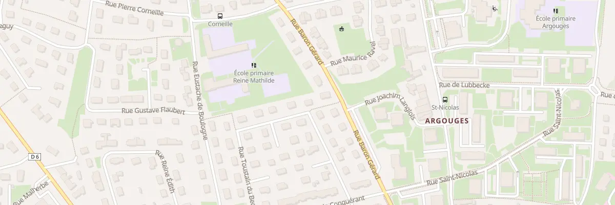 Plan du 19 Rue Toustain du Bec à Bayeux