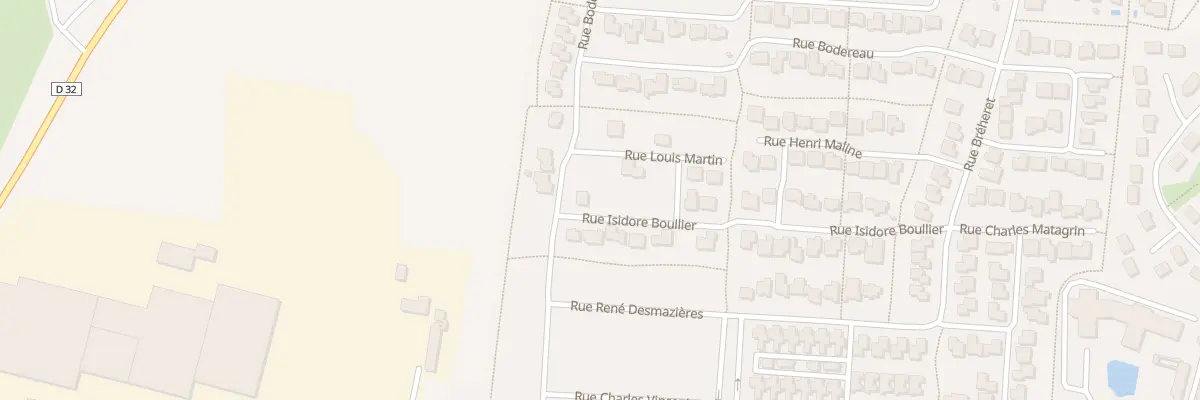 Plan du 28 Rue Isidore Boullier à Bonchamp-lès-Laval