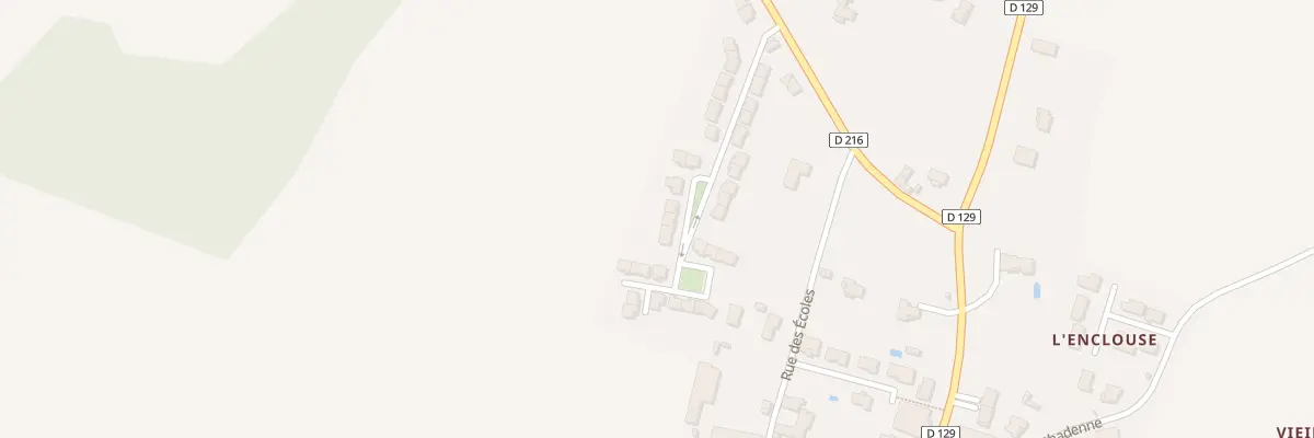 Plan du 22 Rue des Coquelicots à Rioux