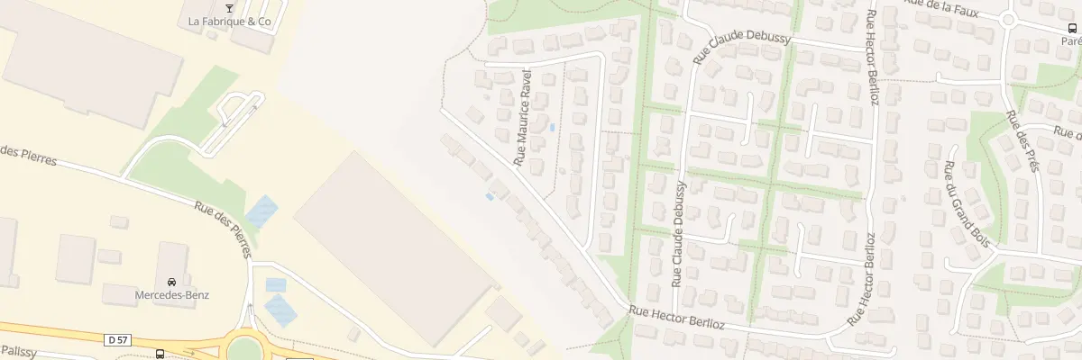 Plan du 23 Rue Maurice Ravel à Bonchamp-lès-Laval