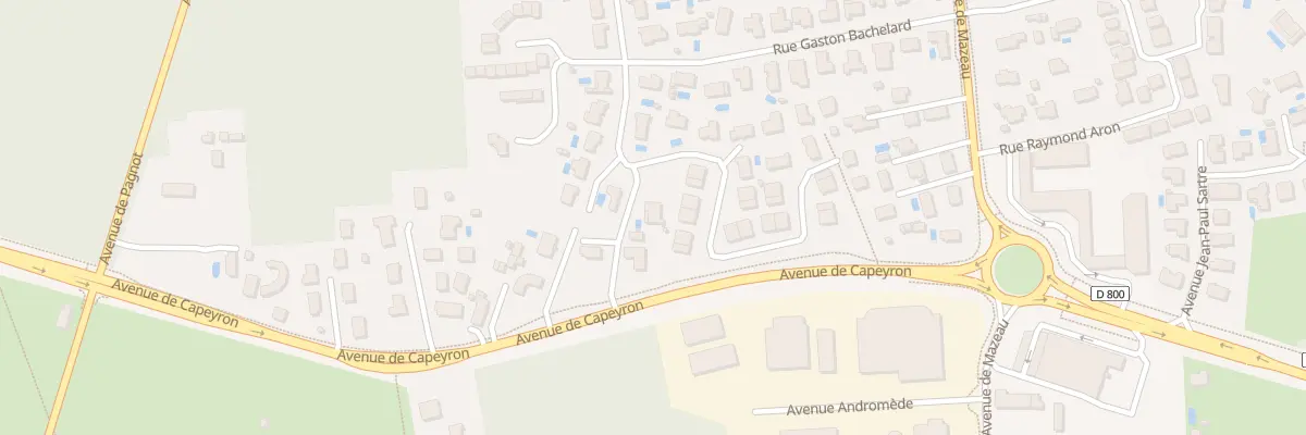 Plan du 17 All Georges Canguilhem à Saint-Médard-en-Jalles