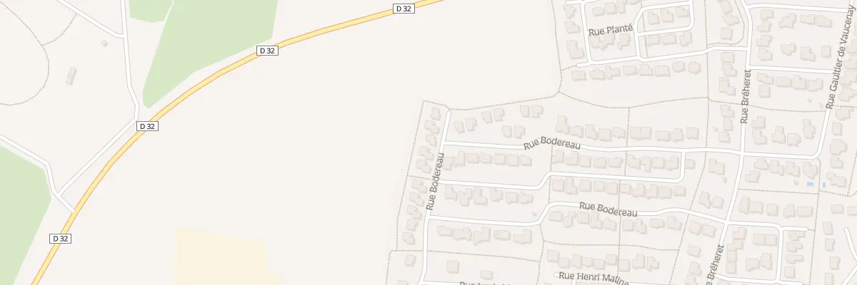Plan du 44 Rue Bodereau à Bonchamp-lès-Laval