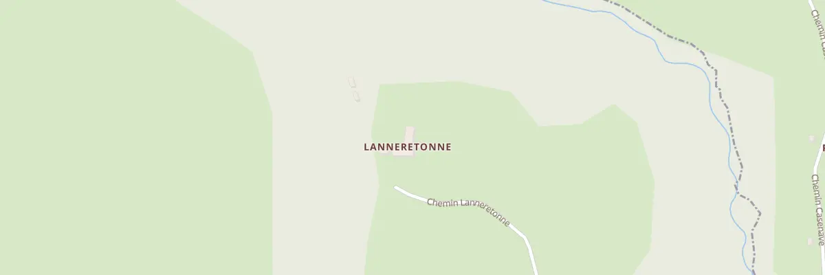 Plan du 6001 Lanneretonne à Aramits