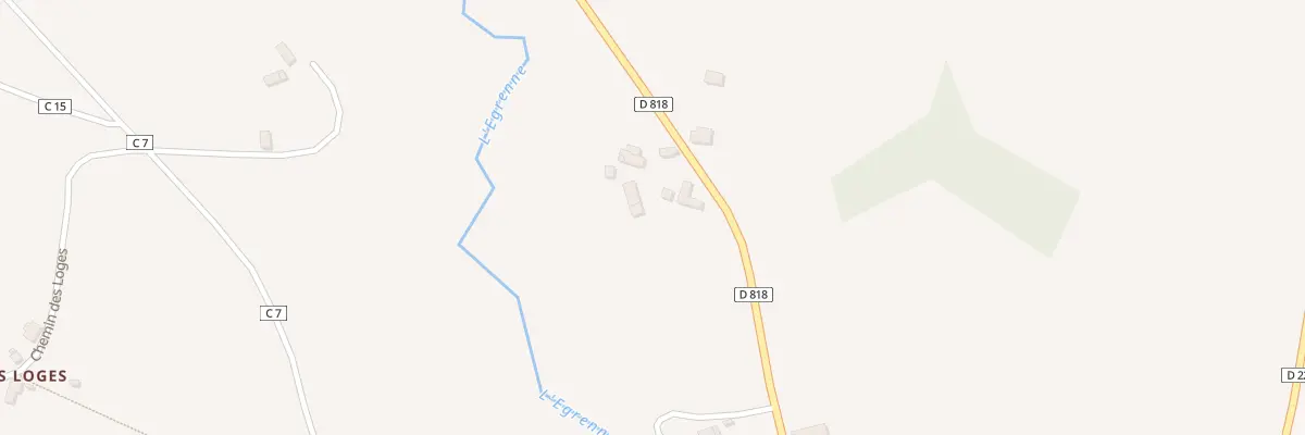 Plan du 192C La Mancelliere à Lonlay-l’Abbaye