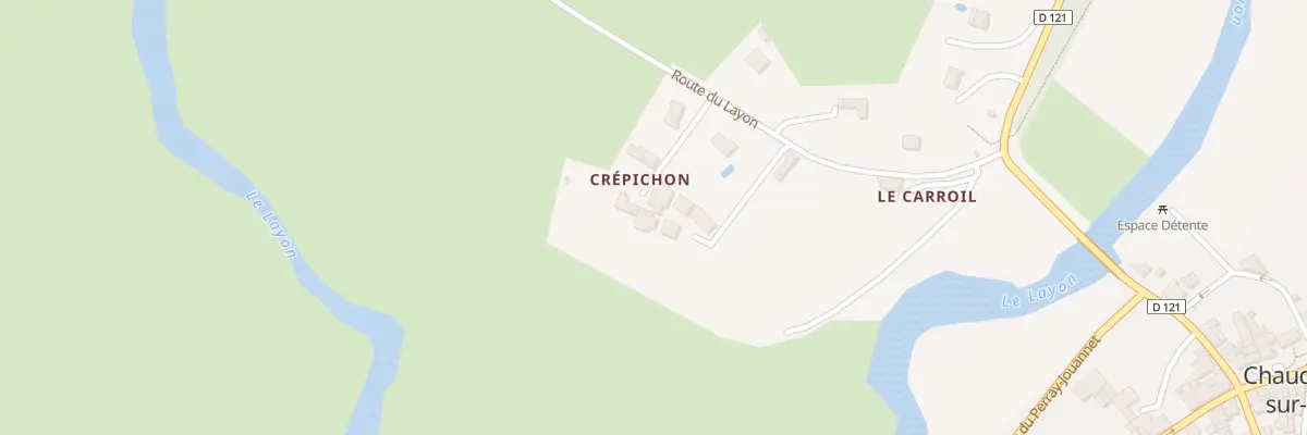 Plan du 93 Che de Crépichon à Chaudefonds-sur-Layon