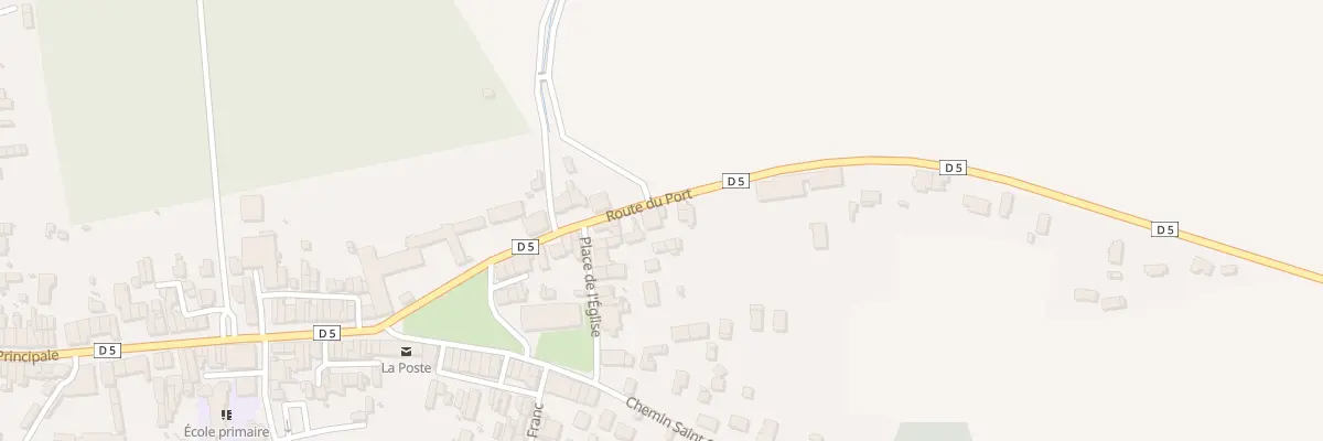 Plan du 17 Rte du Port à Lamarque