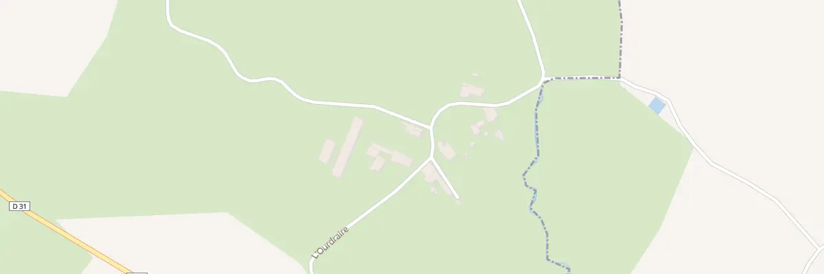 Plan du 25 L’Ourdraire à Mervent