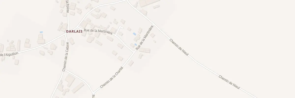 Plan du 38 Rue de la martinière à Xanton-Chassenon