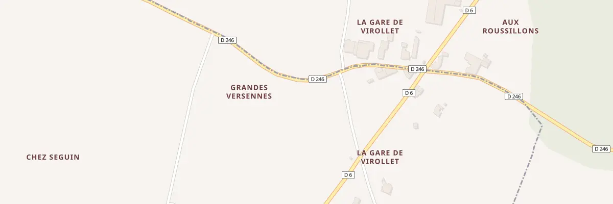 Plan du 12 Ham de la Gare à Virollet