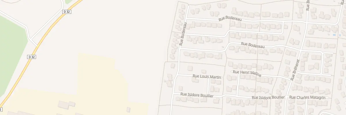 Plan du 58 Rue Bodereau à Bonchamp-lès-Laval