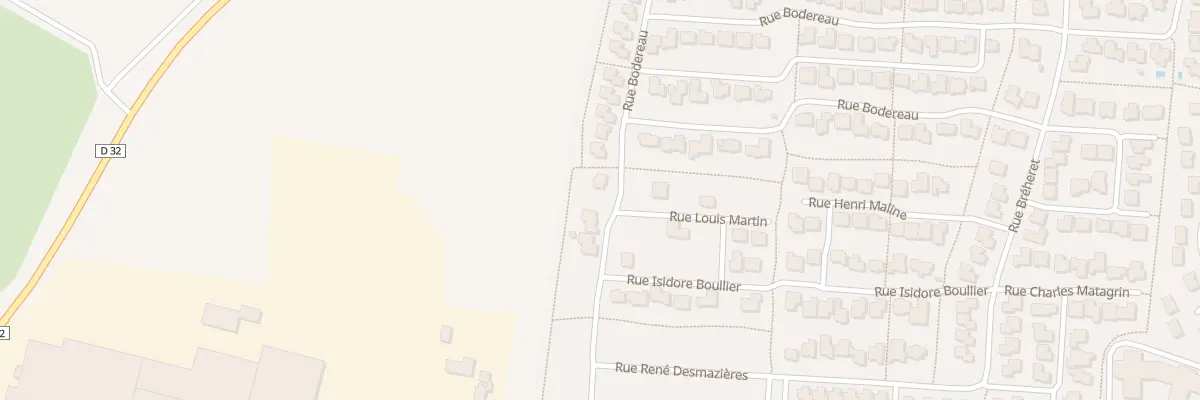Plan du 16 Rue Louis Martin à Bonchamp-lès-Laval