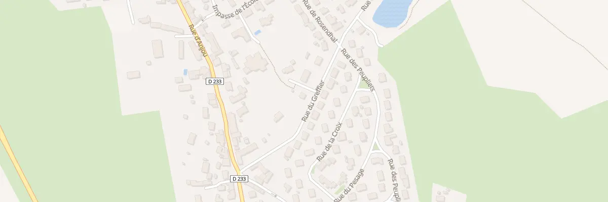 Plan du 25 Rue du Greffier à Entrammes