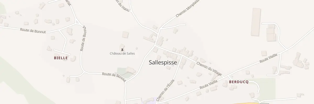 Plan du 5146 Village à Sallespisse