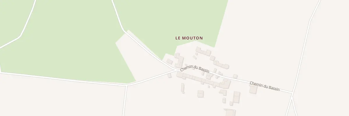 Plan du 32 Che du Bassin à Archingeay