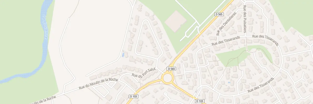 Plan du 1 Rue du Prieuré à Entrammes